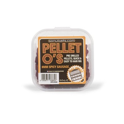 Sonubaits Pellet O'S 8mm 14mm Hakenpellets Karpfen Barbe Crab Krill Käse Garlic