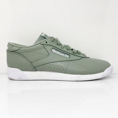 

Reebok Womens FS Lo GY7726 Зеленые повседневные кроссовки, размер 8, Зеленый, F S Lo