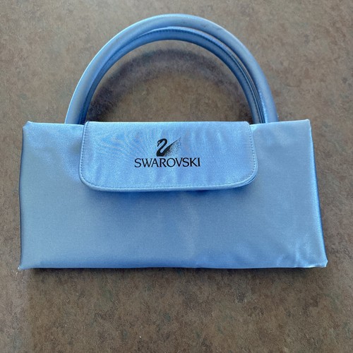 ★SWAROVSKI★ [Head office genuine product/shopping bag incl NEW Swarovski shopping bag size 9.5 x 9 x 4.5 inches BLUE w