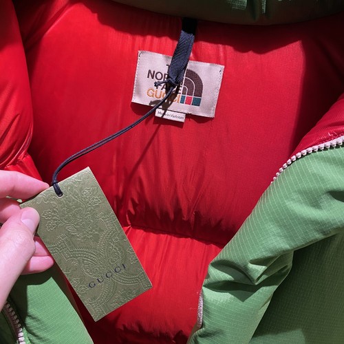 Pre-owned Gucci X North Face  Puffer Jacket In All Sizes In Green