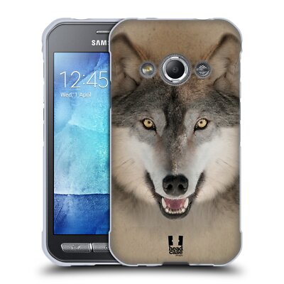 HEAD CASE DESIGNS ANIMAL FACES 2 SOFT GEL CASE FOR SAMSUNG PHONES 4