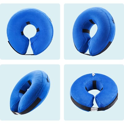 BENCMATE Protective Inflatable Collar for Dogs and Cats Pet Recovery Collar XS