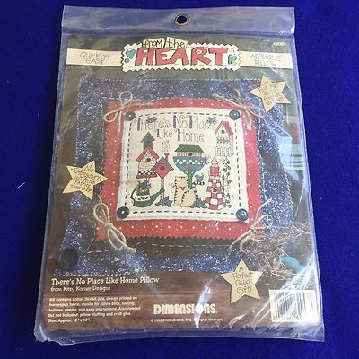 Dimensions There's No Place Like Home Pillow From the Heart Free Shipping