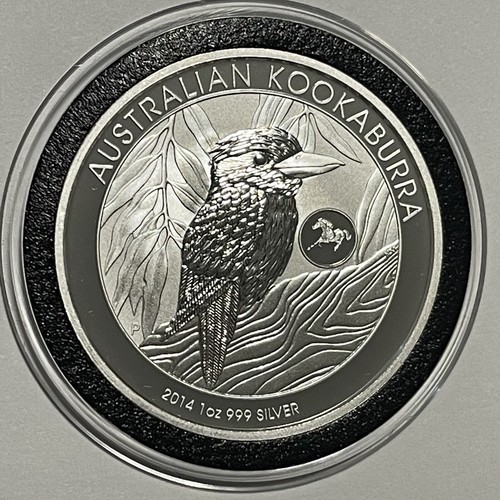 カワセミ クッカバラ 銀貨 horse privy 2014 2014 Australian Kookaburra Horse Privy Coin 1 Troy Oz .999