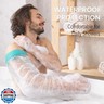 Waterproof Cast Covers for Shower Arm, Reusable Soft Adult Long Arms Protector Bag after Surgery, Comfortable Durable Showering Sleeve for Wound Hands/Wrist/Elbow/Finger, Recovery Supplies Gifts