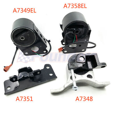 04-06 Engine Motor & Trans Mounts Fits Nissan Maxima Altima Quest 3.5L for Auto