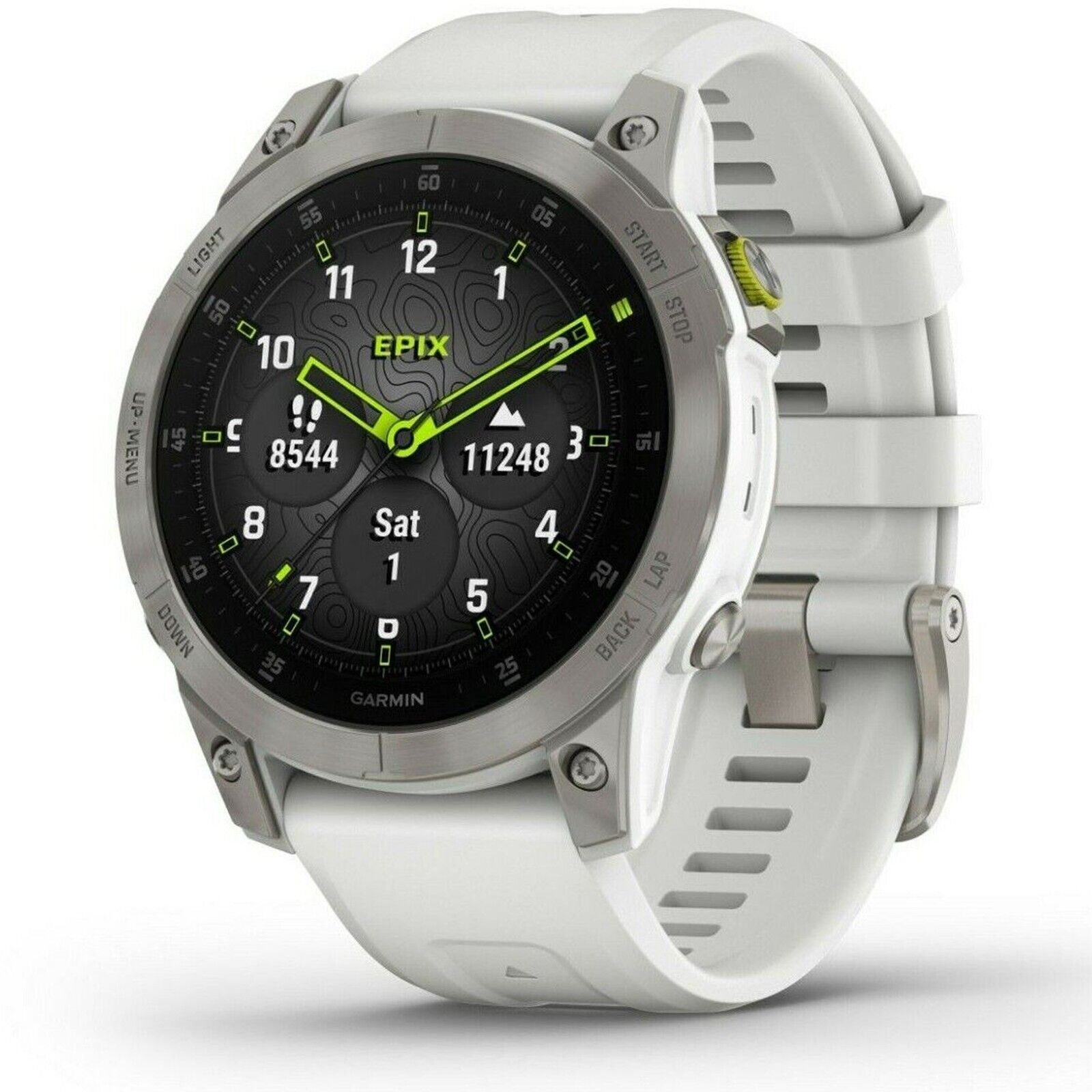 Garmin 010-02582-20 epix Gen 2 Smartwatch Sapphire White Titanium Fitness Watch | eBay Garmin 010-02582-20 epix Gen 2 Smartwatch Sapphire White Titanium Fitness Watch | eBay