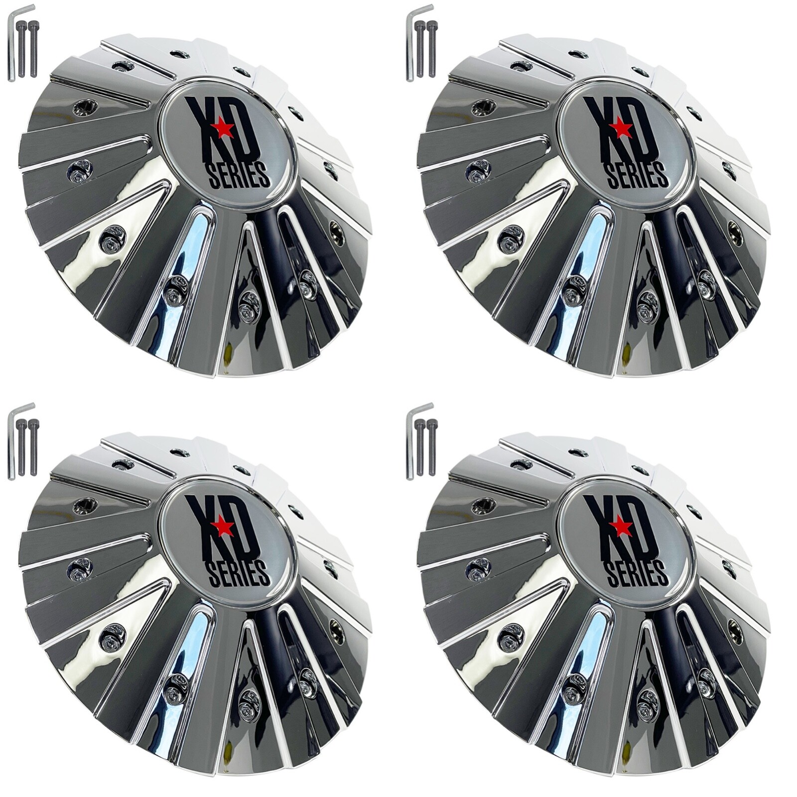 KMC XD Series Chrome Wheel Rim Center Cap fits XD778 Monster Part
