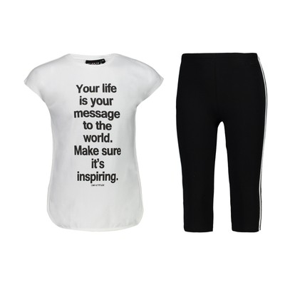 CMP Tracksuit Leisure Suit Trackies White Stretch Logo