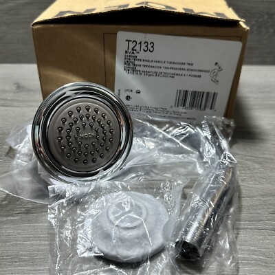 Moen T2133 EVA  Single Function Shower Head and Arm with Arm Cover (NEW) Chrome