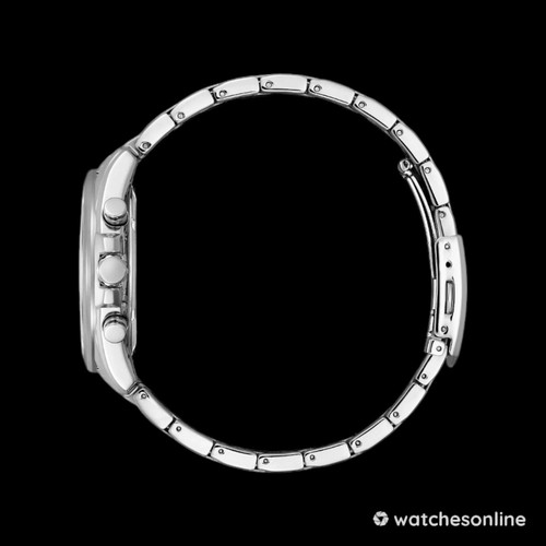 Pre-owned Citizen At2131-56l Blue Dial Silver Stainless Steel Bracelet Mens 43mm Watch