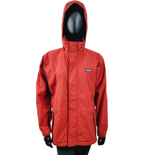 Patagonia Gortex Liquid Sky Red Hooded Full Zip Jacket Small