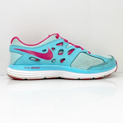 

Nike Girls Dual Fusion Lite 599295-401 Синие кроссовки для бега Размер 6Y, Синий, Dual Fusion Lite