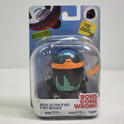 Tomy Ron's Gone Wrong Action Figure Music Action B Bot Glows In The Dark New!