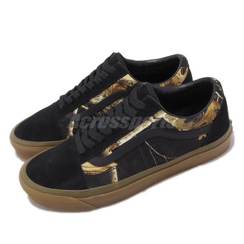 Vans Realtree x Old Skool 36 Dx Black Gum Мужская повседневная обувь Кроссовки VN0009QFB9M