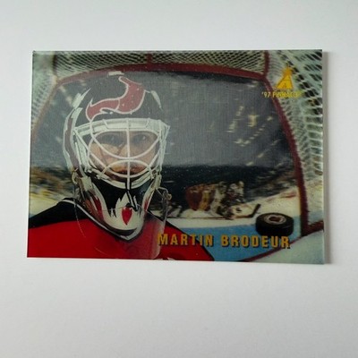 1996 Pinnacle McDonalds #McD 33 Martin Brodeur Caged Ice Breakers