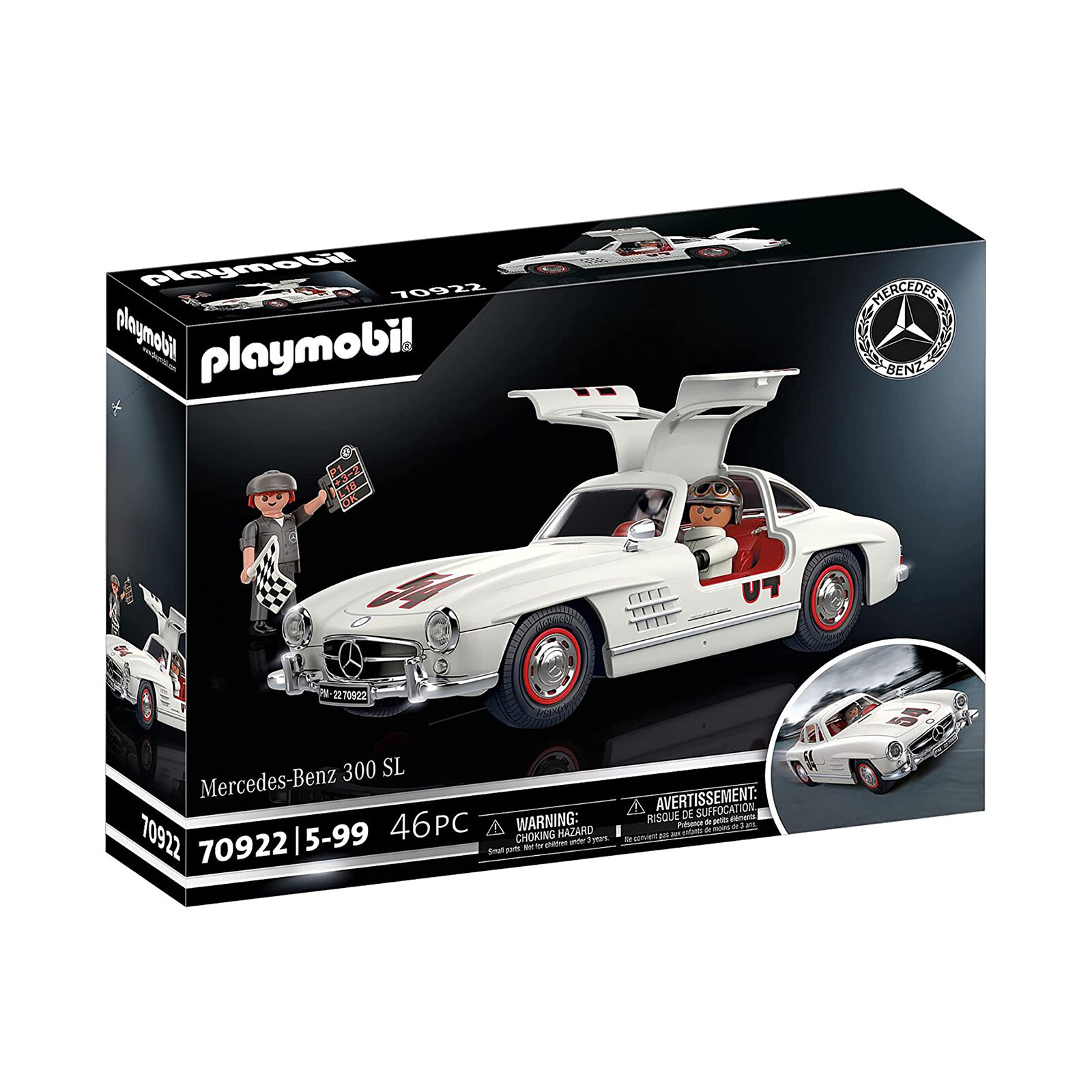 Конструктор Playmobil Mercedes Benz 300 SL 70922 НОВЫЙ В НАЛИЧИИ НА СКЛАДЕ