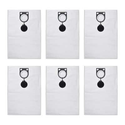 6*Fleece Filter Dust Bags For Metabo ASR 25 L SC ASR 2025 ASR 35 ASR 50 L SC New