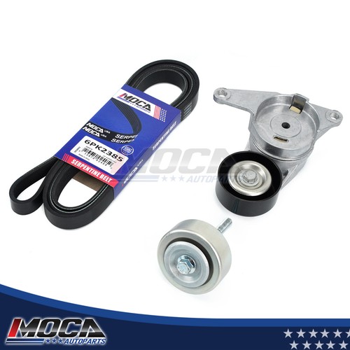 Serpentine Belt Component Kit for GMC Acadia Buick Enclave Chevy Traverse 3.6L