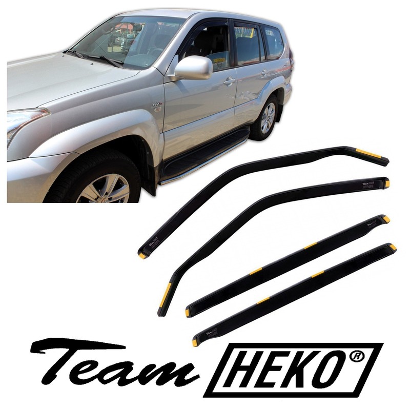 Deflecteurs D'Air DÃ©Flecteurs Pour Toyota Land Cruiser J120 5 Portes 4 PiÃ¨Ces