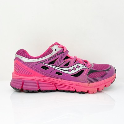 

Saucony Girls Zealot SC54610 Розовые повседневные кроссовки, размер 2 м, Розовый, Zealot