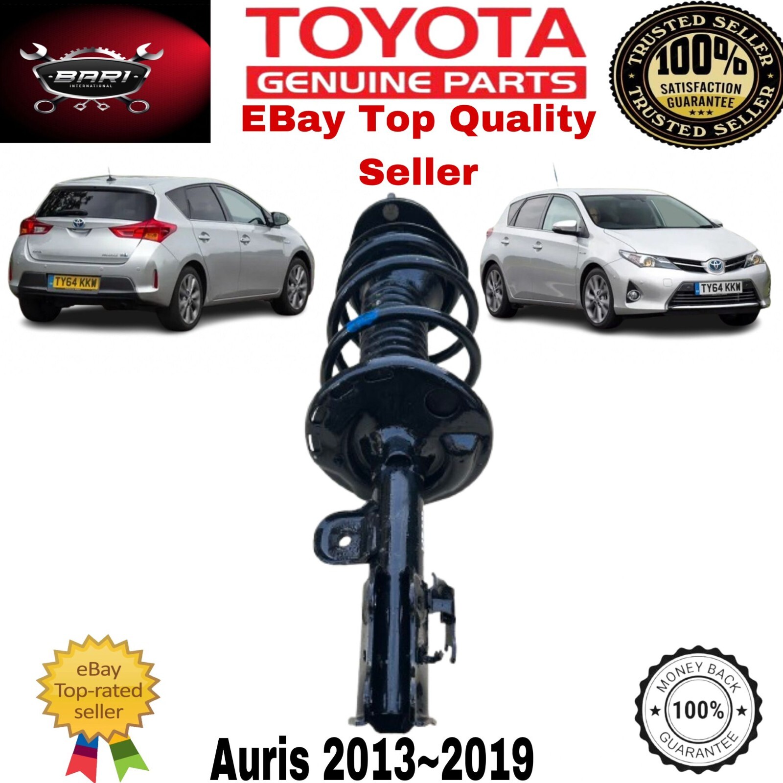 Genuine Toyota Auris Hybrid 1.8L Front Shock Absorber