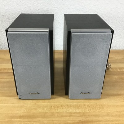 panasonic wooden speakers