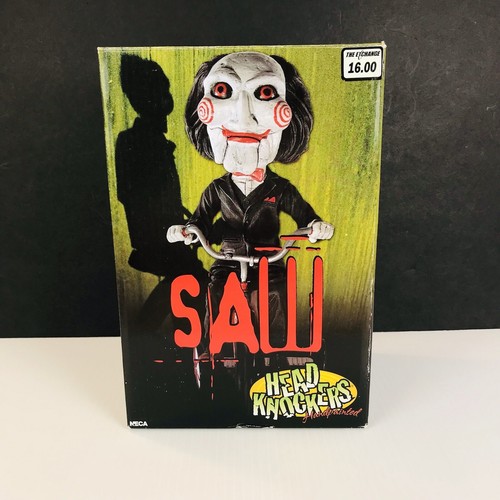 SAW HEAD KNOCKERS フィギュア NECA: Head Knockers - SAW Puppet 8