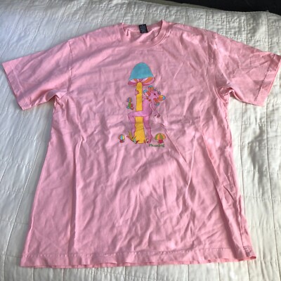 Harry Styles The Pleasing T-Shirt in Blush Pink Love On Tour Merch M Defect (2)