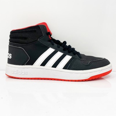 

Adidas Mens Hoops 2.0 Mid B75743 Черные кроссовки для баскетбола Размер 6, Черный, Hoops 2.0 Mid