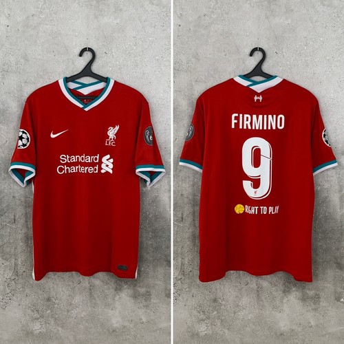 リバプールFC Firmino 9 シャツ XL 2021-22 Liverpool Authentic Home Shirt Firmino #9 (XS)