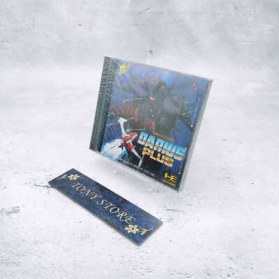 Darius Plus Hu Card TAITO NEC PC Engine JP Action Adventure Shooter Battle Game
