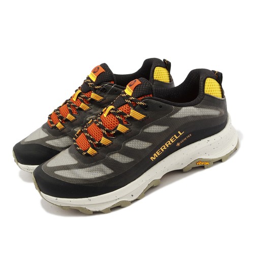 Merrell Moab Speed GTX Gore-Tex Black Multi Men Outdoor Hiking Trail J067457