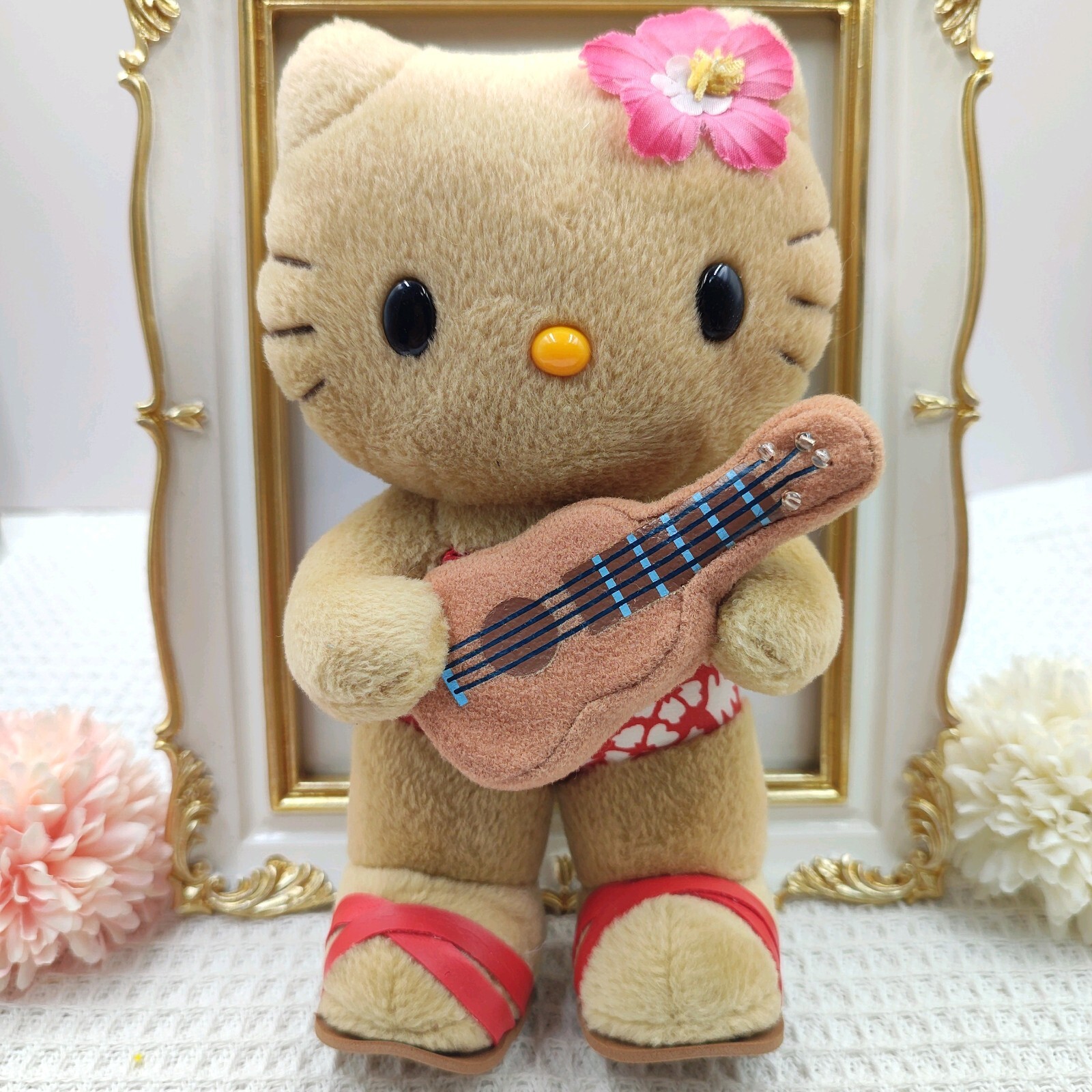 希少レア　ハローキティ　USA ぬいぐるみ　ギター　2006 サンリオ　レトロ 希少レア ハローキティ USA ぬいぐるみ ギター 2006 サンリオ