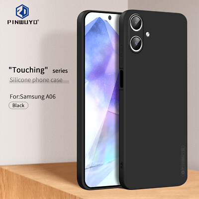 Luxury Shockproof Liquid Soft TPU Silicone Case Cover For Samsung Galaxy A06