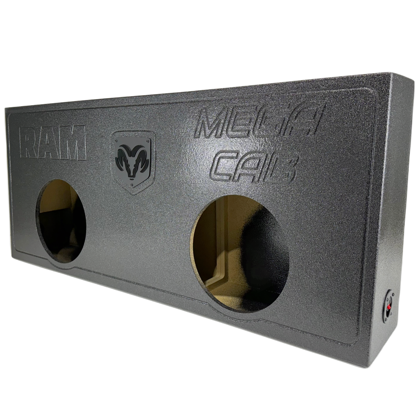 Subwoofer Enclosure Box Dodge Ram Mega Cab 06-22 Ported 2x12