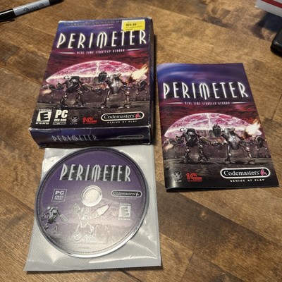 PC Game - Perimeter - Real Time Strategy Reborn - 2004 - Big Box - Codemasters
