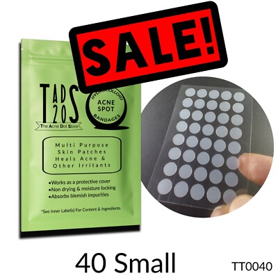 TEA TREE Acne Dots [SMALL] Pimple Patch Cystic Acne Patch, Acne Spot Dots tads20
