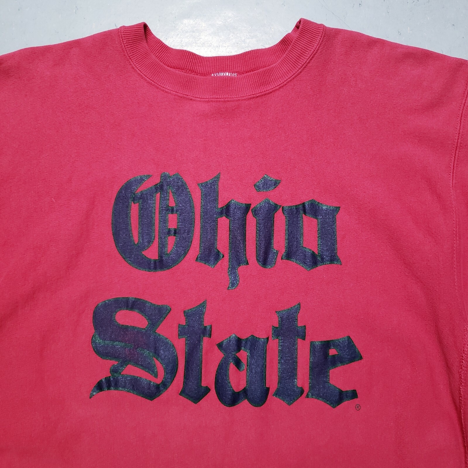Vtg 80s CHAMPION Sweatshirt Reverse Weave OHIO STATE Physical Ed
