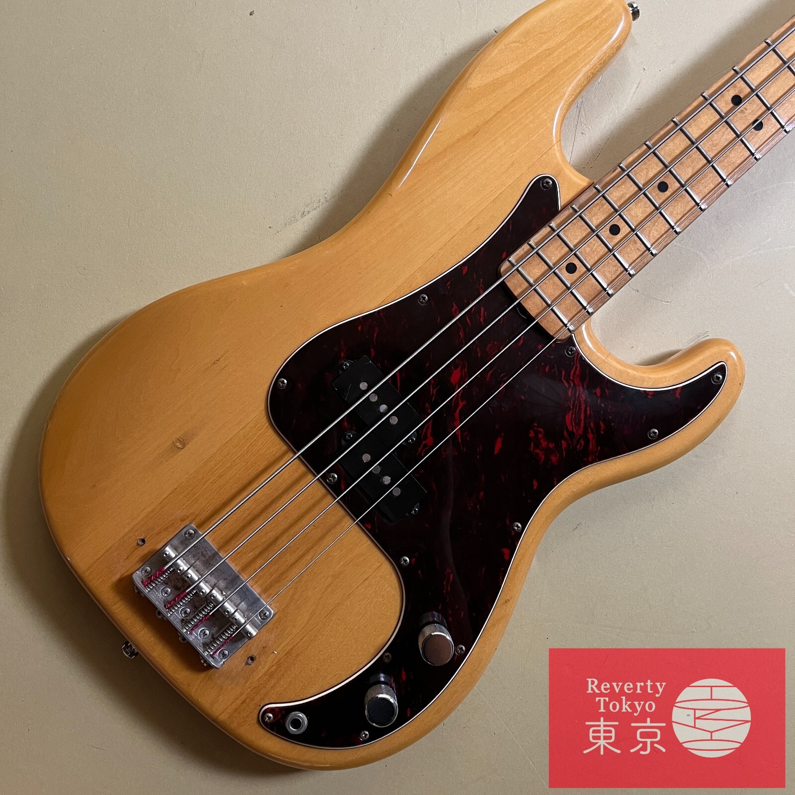 Aria Pro Ⅱ PB-400 1978年 マツモク製 Natural Aria Pro Ⅱ Electric Bass Guitar PB-400 1978 Made in Japan