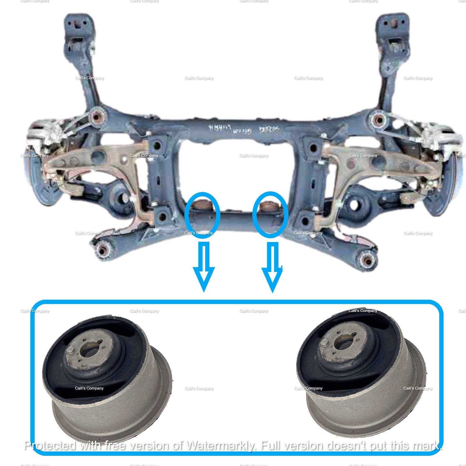 27561-66J01 For 2pcs 2007 Suzuki Grand Vitara 4WD Rear