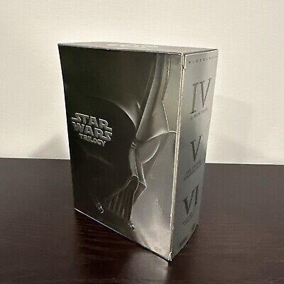 Star Wars Trilogy DVD 2004 4-Disc Box Set Widescreen Edition Movies IV, V, VI