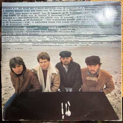 Kombi- Krolowie Zycia   IMPORT FIRST PRESS Wilon LP 029  1981 EX Vinyl Record