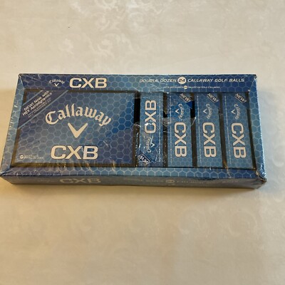 Callaway CXB Double Dozen 24 Golf Balls Sealed Package NEW