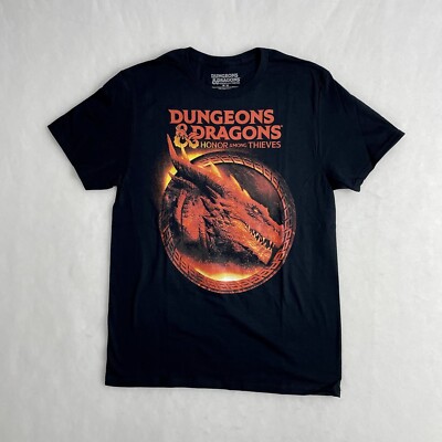 DUNGEONS & DRAGONS Honor Among Thieves Men s Graphic T-Shirt Short Sleeve Sz M,L
