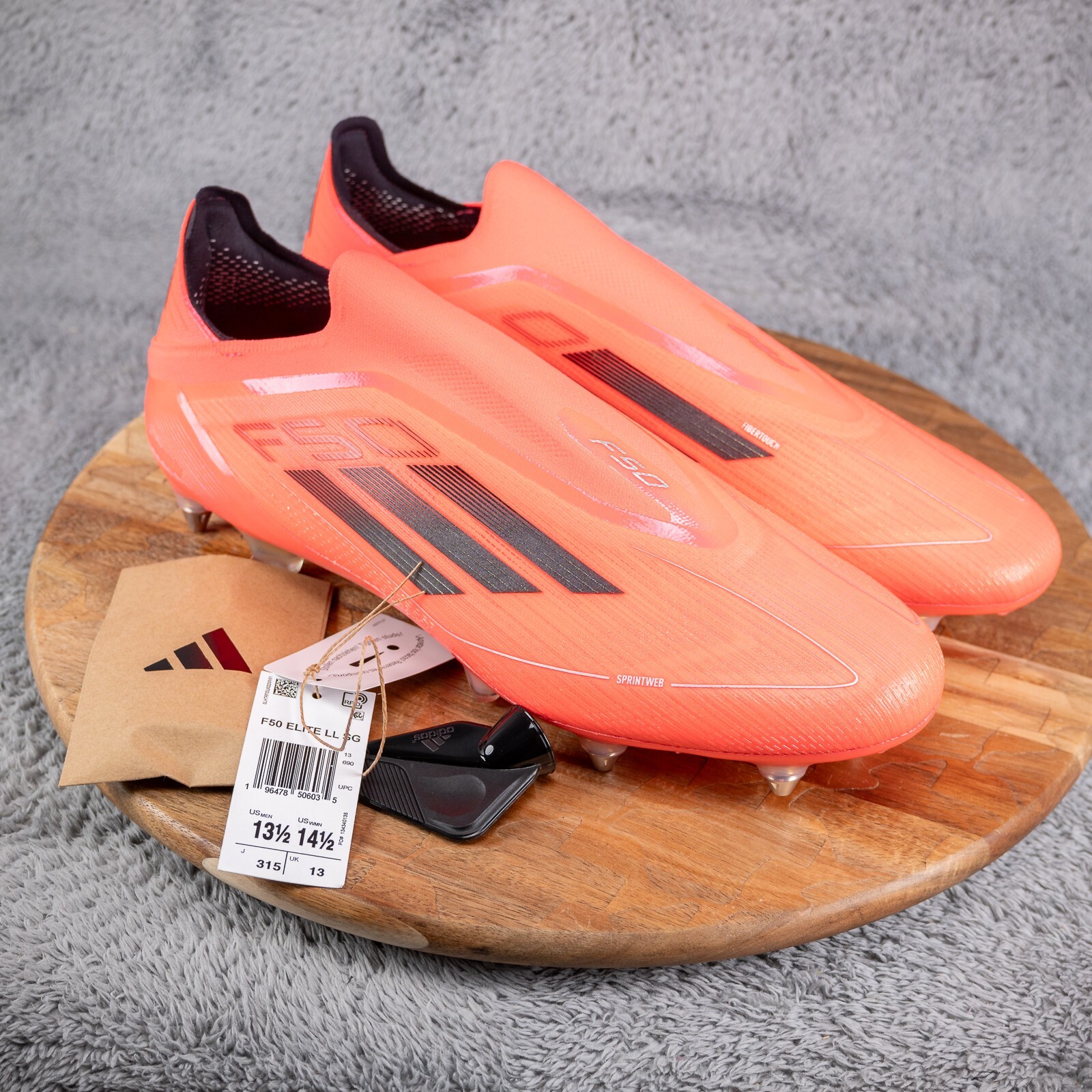 Adidas F50 Elite Mid SG Soccer Cleats Women's Size 11.5