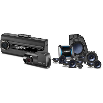 Alpine PSS-TSLA-21Y - 13-Speaker Complete Sound System Upgrade Compatible wit...