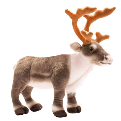 Christmas Reindeer Doll Plush Deer Decorative Plush Reindeer Stuffed Animal Doll