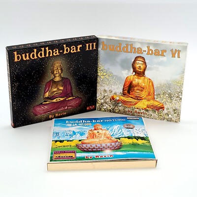 Buddha-Bar CD Bundle - Volume III, VI, & Nature VIII SACD (Vol 3, 6, Nature 8)