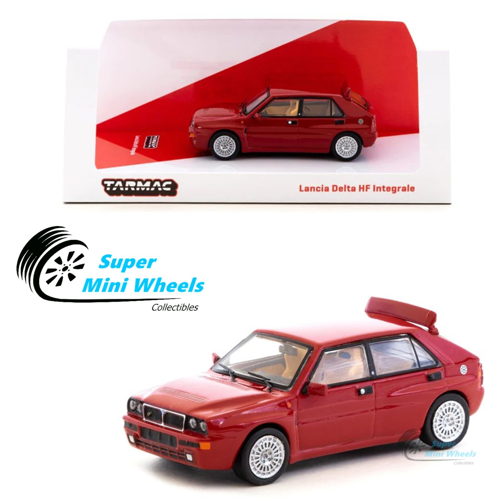 Tarmac Works 1:64 Lancia Delta HF Integrale Red | eBay